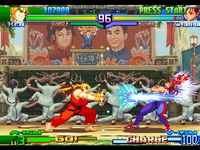 une photo d'Ã©cran de Street Fighter Alpha 3 sur Sony Playstation